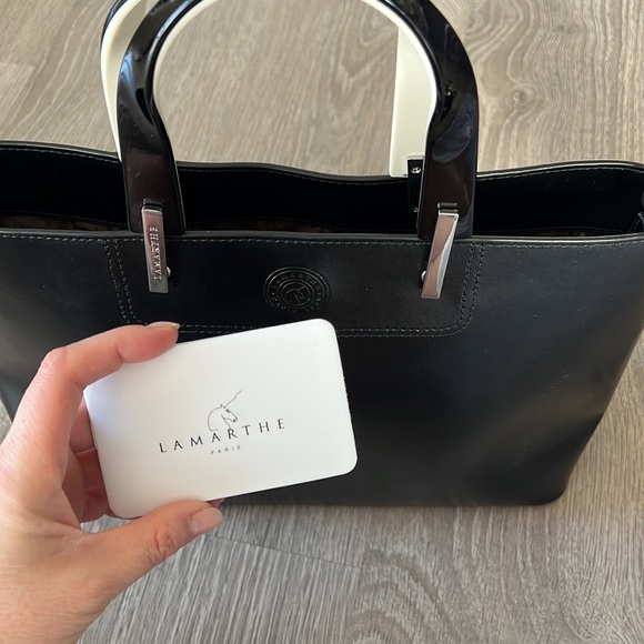 Lamarthe Portofino Large Black Bag - Picture 6 of 7